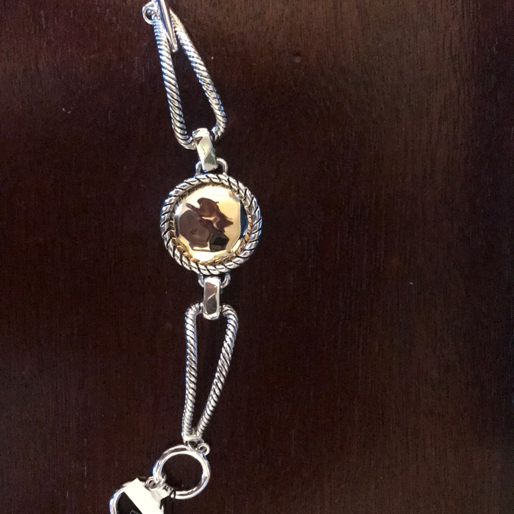 Scroll and Dots bracelet